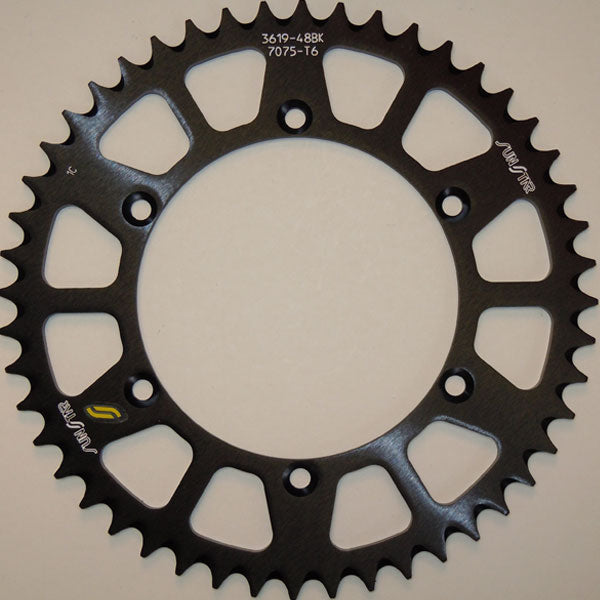 Sunstar Works Triplestar Aluminum Rear Sprocket (5-361949Bk) | MunroPowersports.com