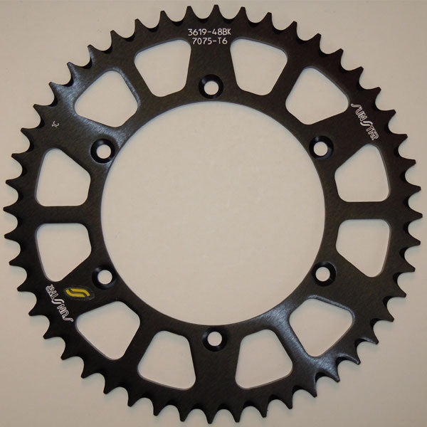 Sunstar Works Triplestar Aluminum Rear Sprocket (5-361952Bk) | MunroPowersports.com