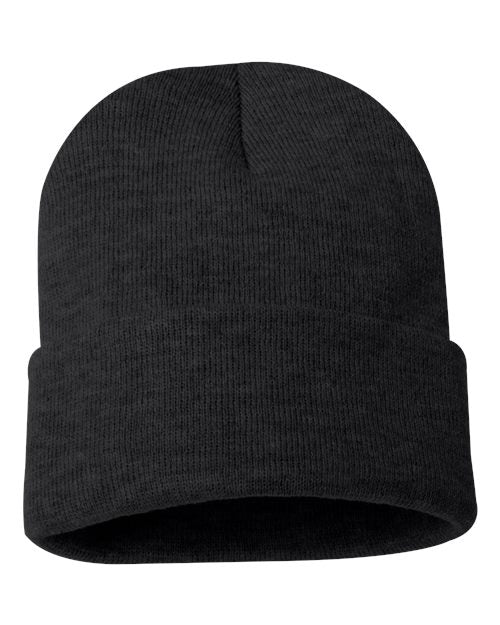 Sportsman Solid 12" Cuffed Beanie - SP12 | MunroPowersports.com