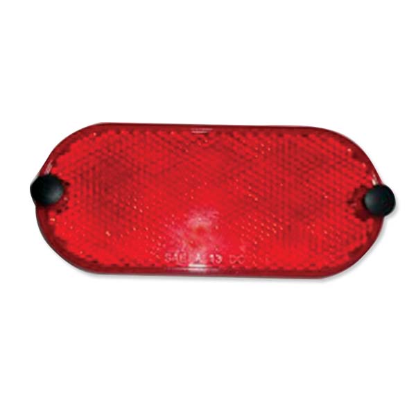 Bronco Oval Reflector With Fastner (110-0047) | MunroPowersports.com