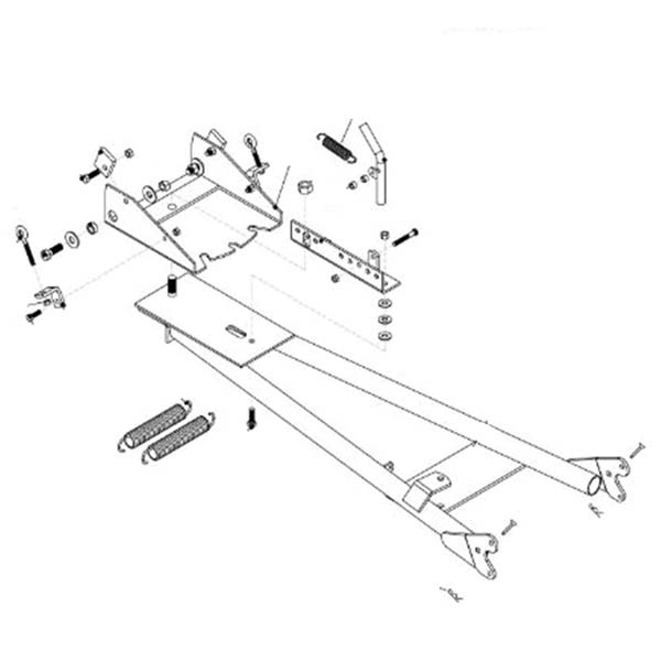 Cycle Country Blade Hinge - 33-07042 | MunroPowersports.com
