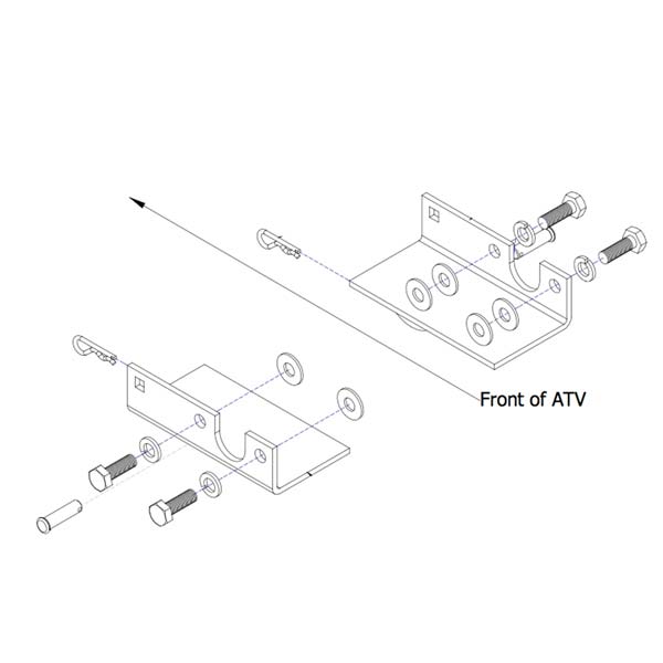 Cycle Country Mount Kit - 33-17001 | MunroPowersports.com