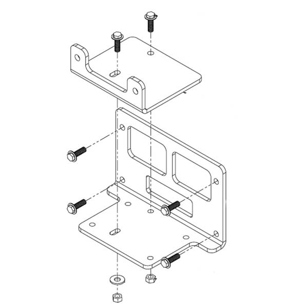 Cycle Country Winch Mount - 33-41125 | MunroPowersports.com