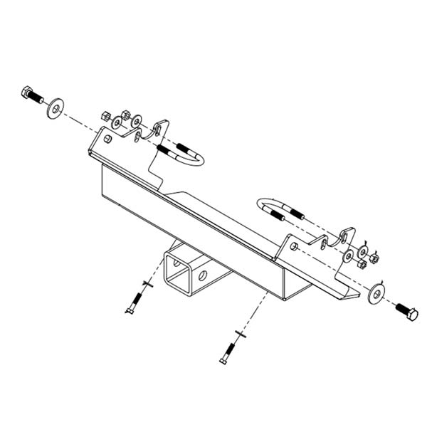 Cycle Country Receiver Mount Kit - 33-67012 | MunroPowersports.com