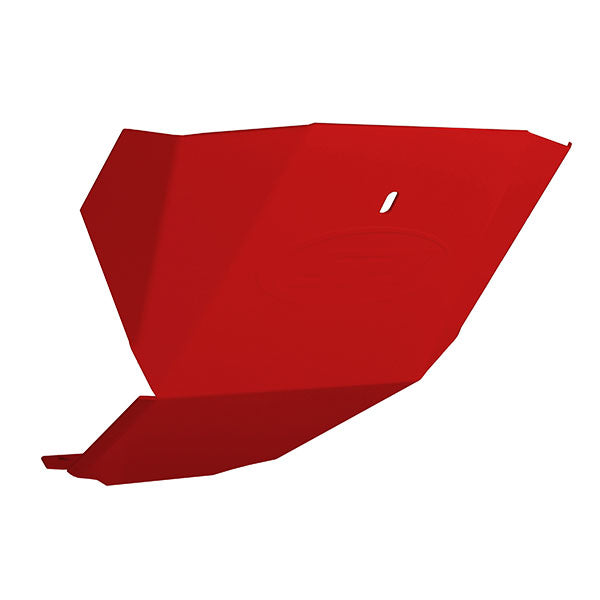 Straightline Performance Front Skid Plate (182-112-Polaris Red) | MunroPowersports.com