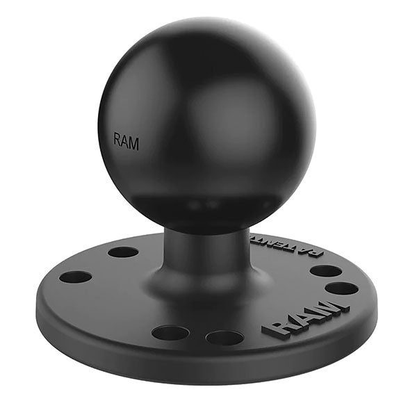 RAM MOUNTS BALL ADAPTER WITH HARDWARE FISHFINDERS (RAM-202)