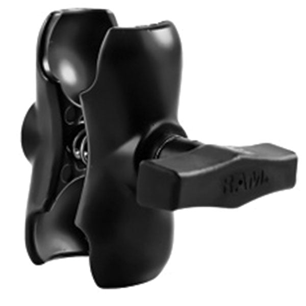 Ram Mounts Double Socket Arm (Ram-201-B) | MunroPowersports.com