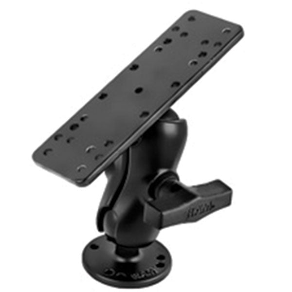 Ram Mounts Round & Rectangle Base (Ram-111-B) | MunroPowersports.com