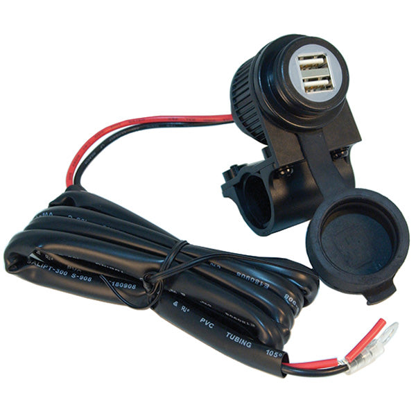 Emgo Handlebar Mount Usb Charger (84-15670) | MunroPowersports.com