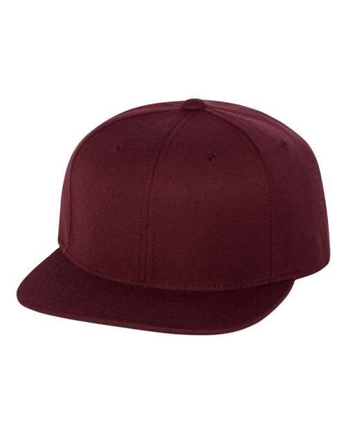 Yupoong Classics Flat Bill Snapback Cap - 6089M