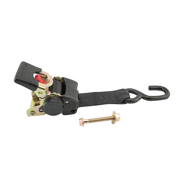 Erickson Retractable Bolt-On Ratchet Tie-Down 2Pk (34423-Fr) | MunroPowersports.com