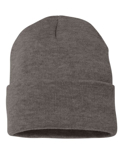 Sportsman Fleece Lined 12" Cuffed Beanie - SP12FL