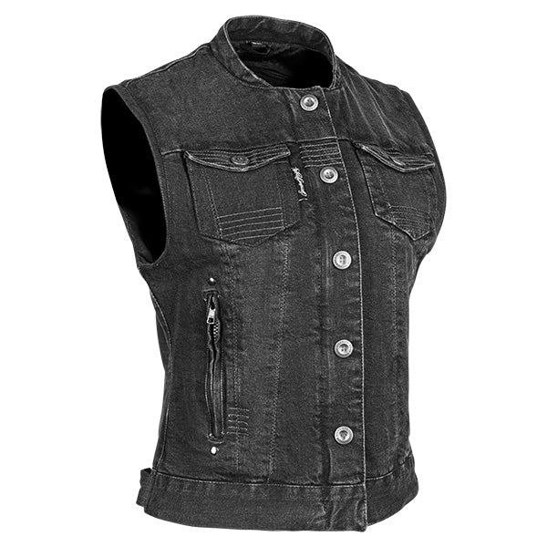 S&S WOMEN'S GLORY DAZE DENIM VEST