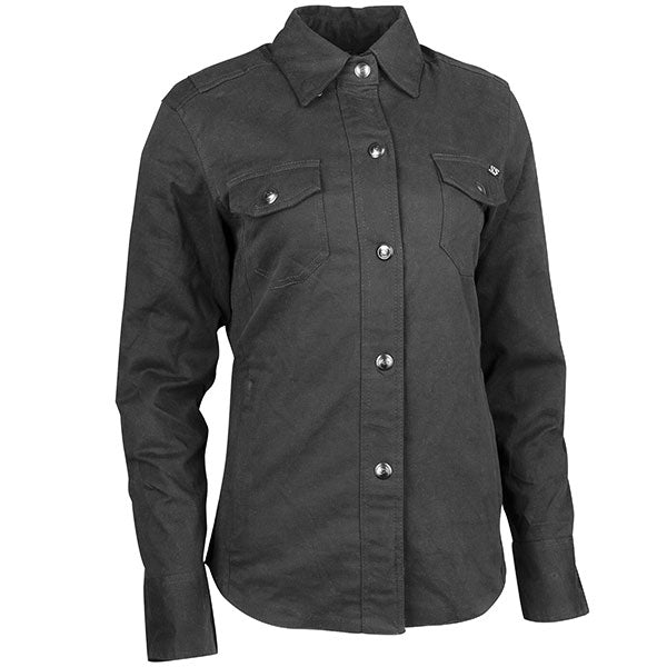 S&S WOMEN'S SPEED SOCIETY ARMOURED MOTO SHIRT