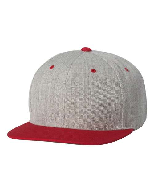 Yupoong Classics Flat Bill Snapback Cap - 6089M