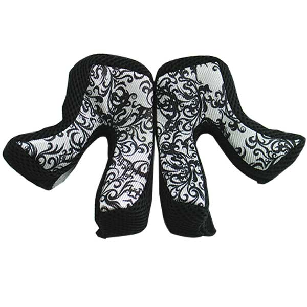 Zoan MX-2 Crossbones Cheek Pads - 479-0102 | MunroPowersports.com