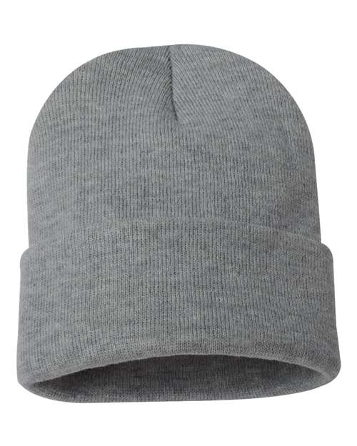 Sportsman Solid 12" Cuffed Beanie - SP12 | MunroPowersports.com
