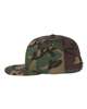 Yupoong Classics Flat Bill Snapback Cap - 6089M