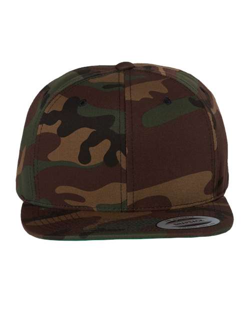 Yupoong Classics Flat Bill Snapback Cap - 6089M