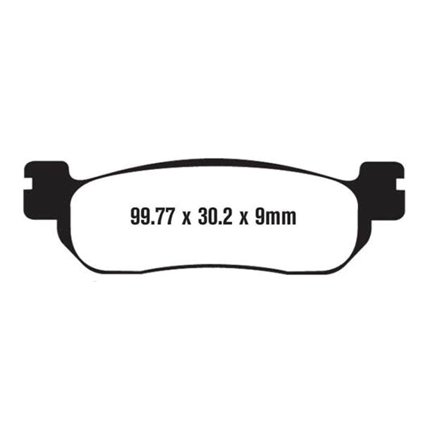 Rock Hard Full-Metal Brake Pad (MC-05272F) | MunroPowersports.com