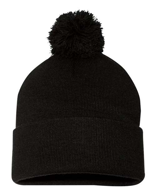 Sportsman Pom-Pom 12" Knit Beanie - SP15 | MunroPowersports.com