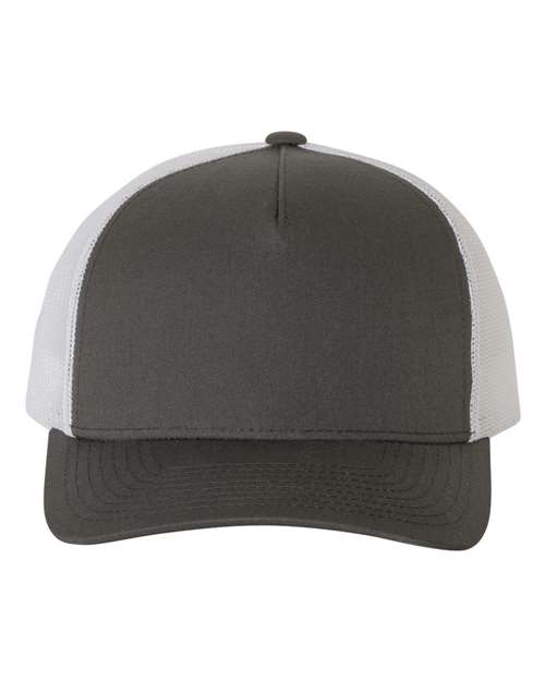 Yupoong Adult 5-Panel Retro Trucker Cap - 6506 | MunroPowersports.com