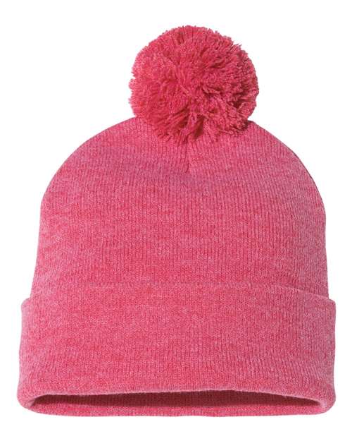 Sportsman Pom-Pom 12" Knit Beanie - SP15 | MunroPowersports.com