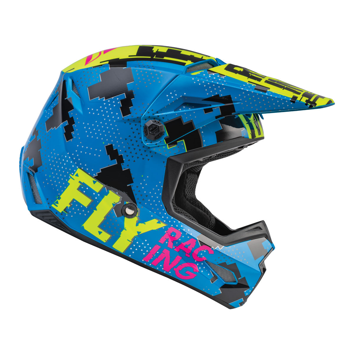 FLY Racing Yout Kinetic Scan Helmet 73-3492YM