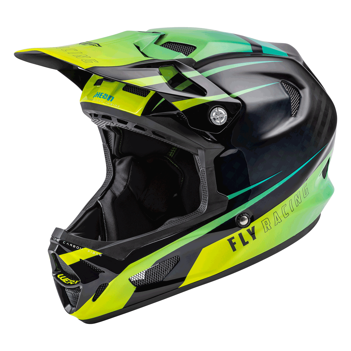 FLY Racing Werx-R Carbon Mountain Bike Helmet 73-9223YL