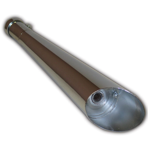 Rockhard Muffler Slash Cut Universal (MC-02014) | MunroPowersports.com
