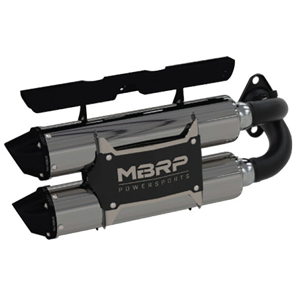 Mbrp Dual Slipon Perf Muffler (AT-9522PT) | MunroPowersports.com