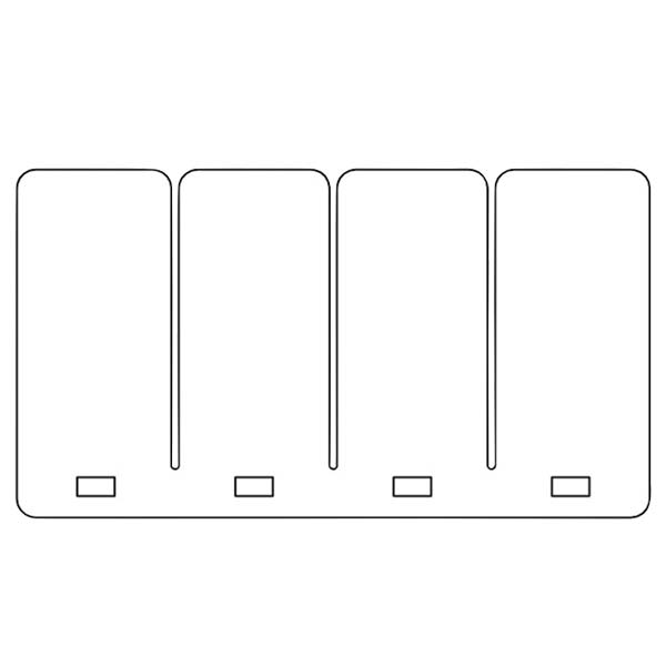 V-FORCE 3 REPLACEMENT REED PETAL KIT (3P904A)