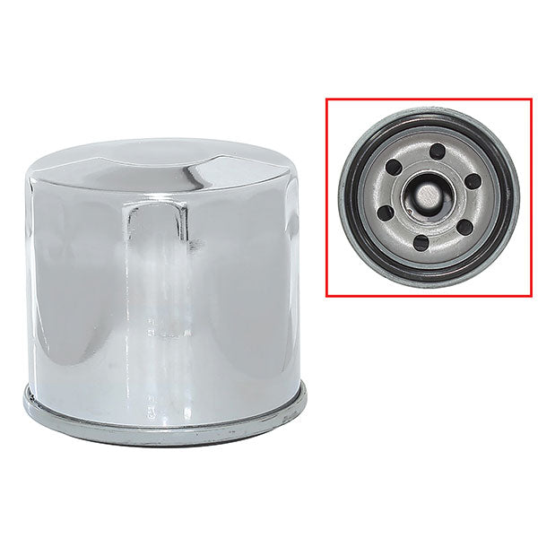 Bronco Chrome Oil Filter (At-07011-1) | MunroPowersports.com