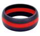 Rothco Thin Red Line Silicone Ring - 801 | MunroPowersports.com