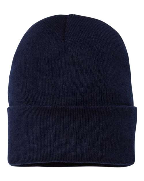 Sportsman Fleece Lined 12" Cuffed Beanie - SP12FL