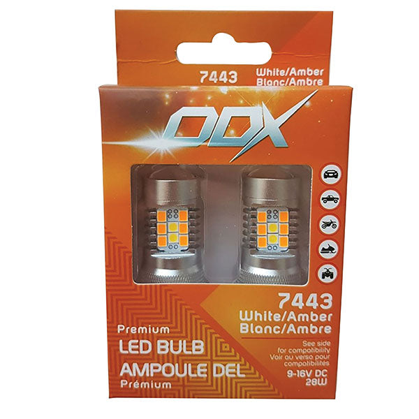 ODX LED SWITCHBACK BULBS (7443SWB-A)