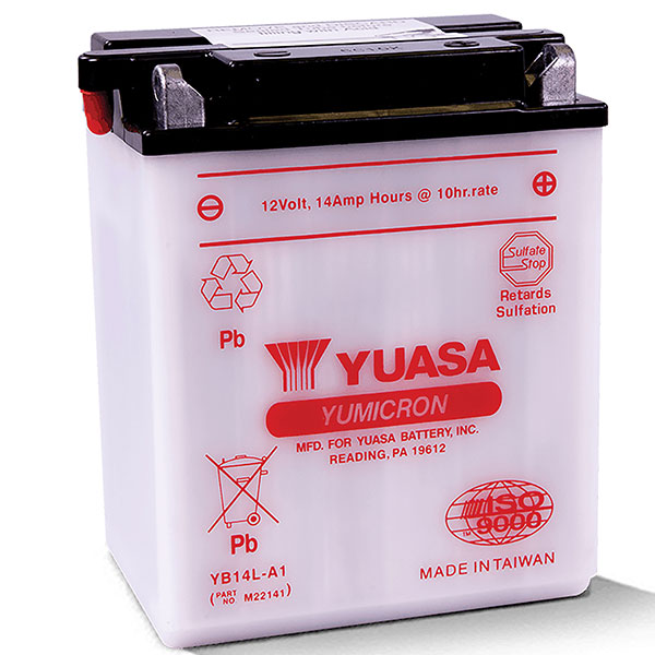 Yuasa Series Battery (Yuam22141) - 880-7071 | MunroPowersports.com