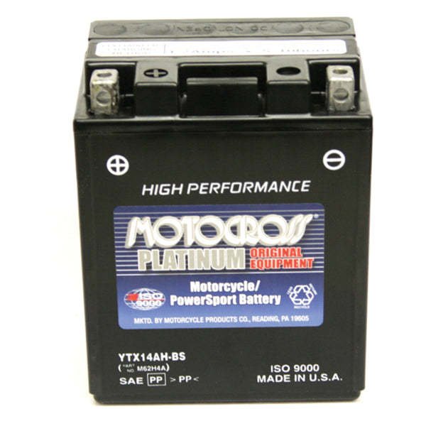 Motocross Agm High Performance Battery (Mosm62H4A) - 880-8001 | MunroPowersports.com