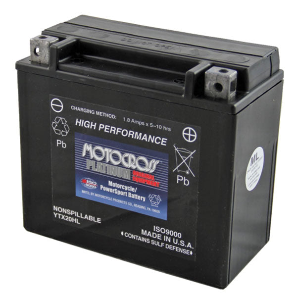 Motocross Agm High Performance Battery (Mosm620Bh) - 880-8005 | MunroPowersports.com