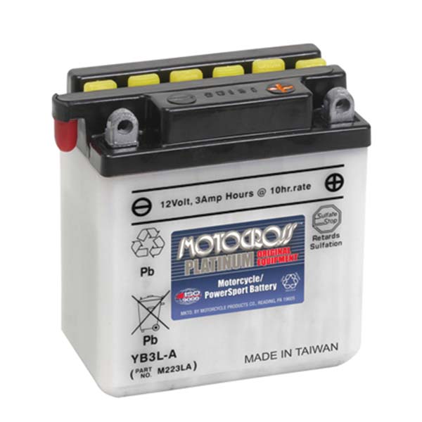 Motocross Yumicron Battery (Yuam223La) - 880-8043 | MunroPowersports.com