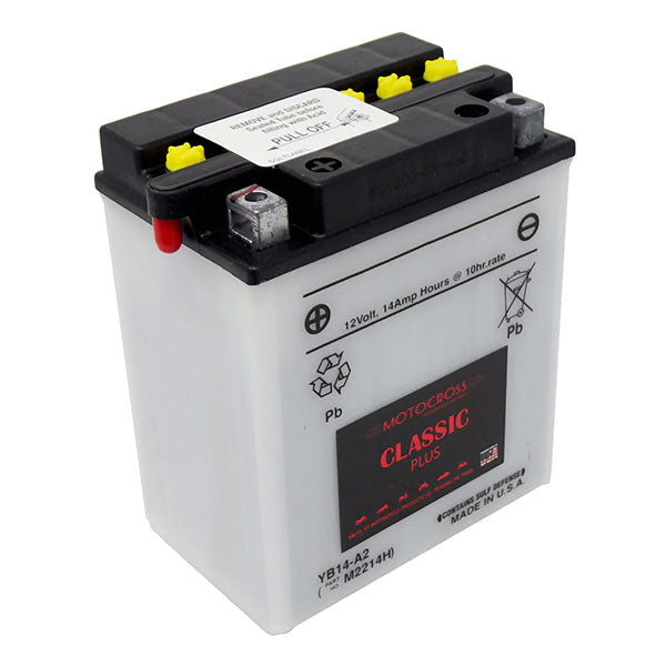 Motocross Yumicron Battery (Mofm2214H) - 880-8068 | MunroPowersports.com
