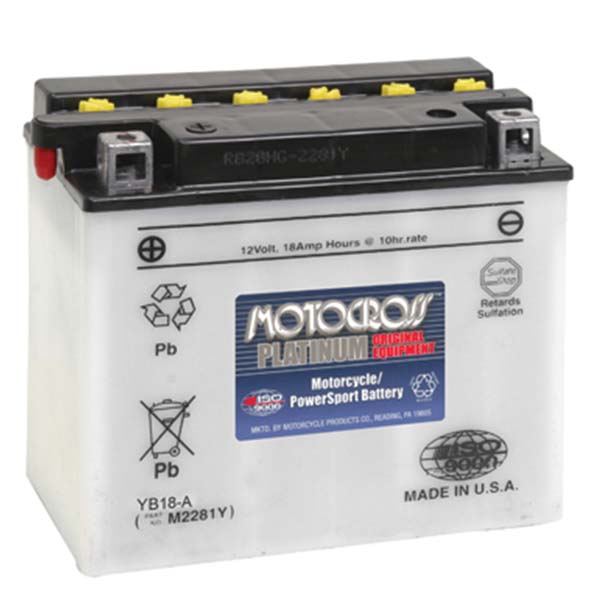 Motocross Yumicron Battery (Motm2281Y) - 880-8087 | MunroPowersports.com