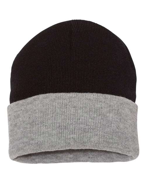 Sportsman Colorblocked 12" Cuffed Beanie - SP12T