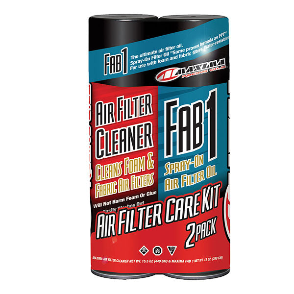 Maxima Racing Oils Air Filter Maintenance Combo Kit 2Pk (70-799202-1) - 920-4119-1 | MunroPowersports.com