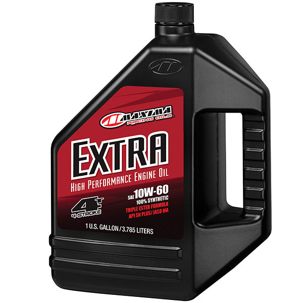 MAXIMA RACING OILS EXTRA SYNTHETIC 4-STROKE ENGINE OIL EA Of 4 (30-309128-1)
