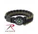 Rothco Paracord Compass Bracelet - 999 | MunroPowersports.com