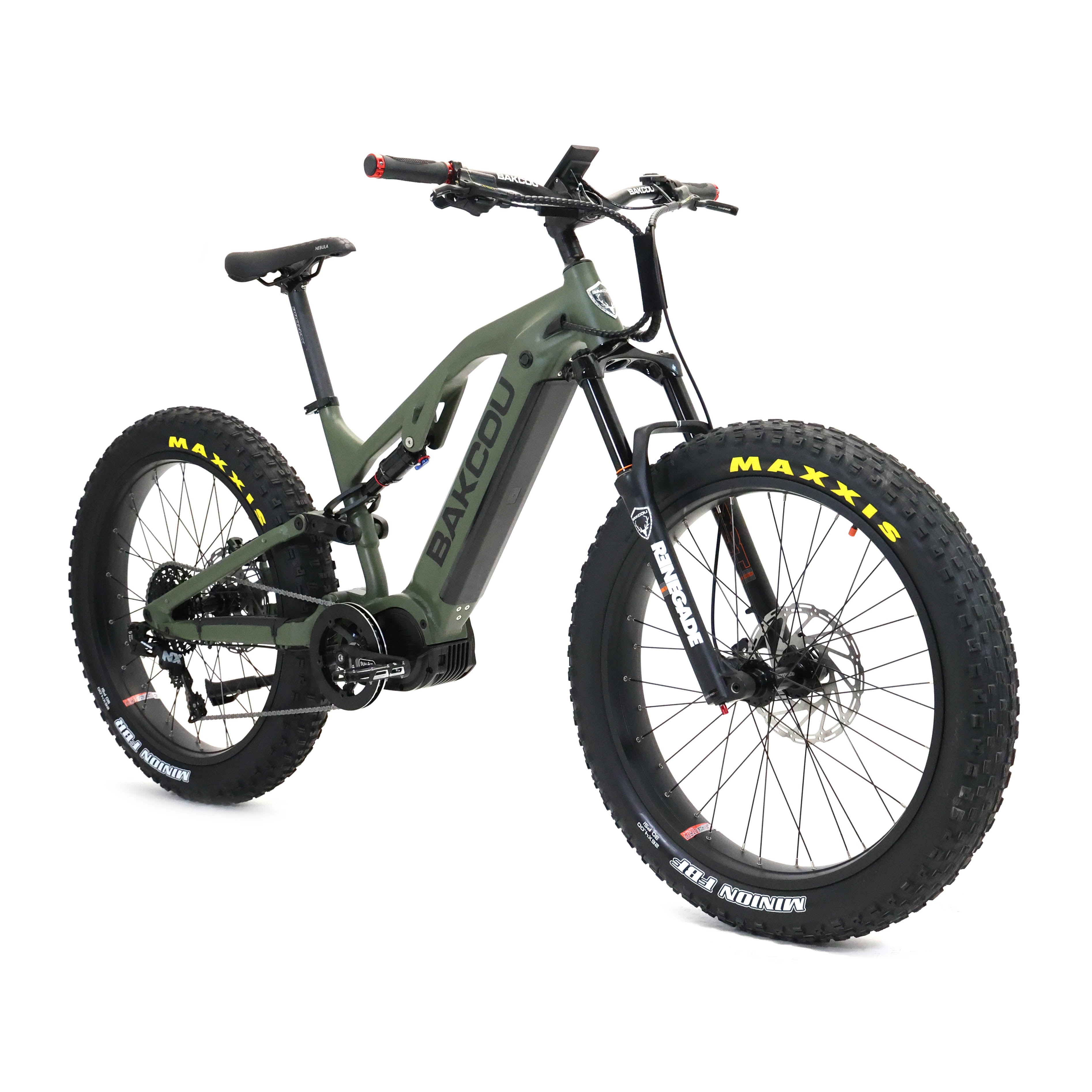 BAKCOU SCOUT 17" 21AH MATTE ARMY GREEN | MunroPowersports.com