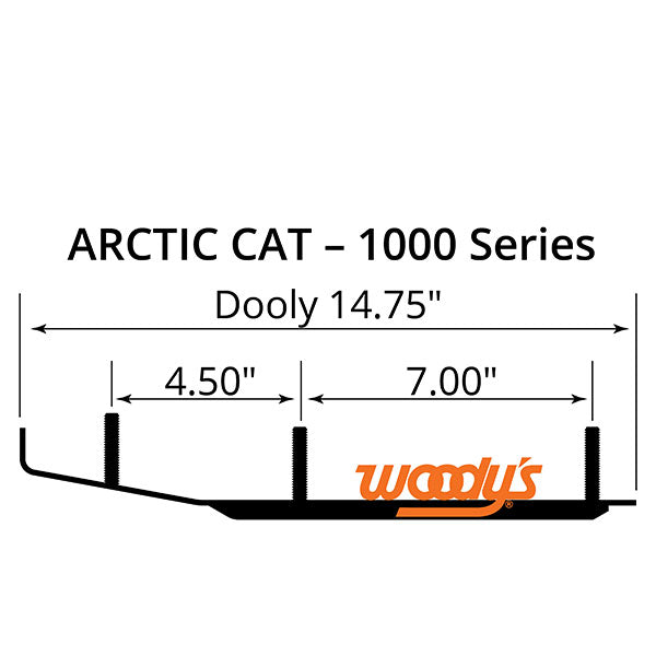 Woody's Dooly Carbide Runner (DA6-1000) | MunroPowersports.com