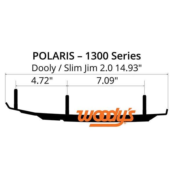 WOODY'S DOOLY CARBIDE RUNNER (DP6-1300)