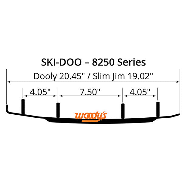 WOODY'S DOOLY CARBIDE RUNNER (DS8-8250)